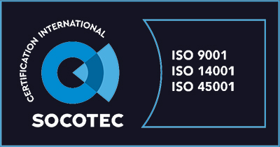 logo Socotec avec certifications