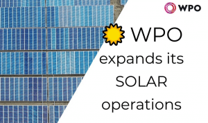 WPO expands solar operations press release front page