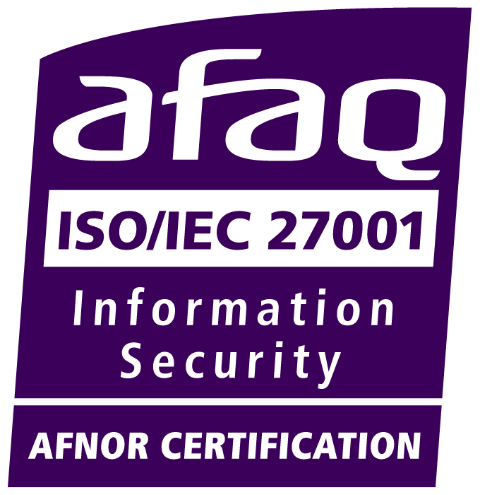 Logo AFNOR Certification - ISO 27001